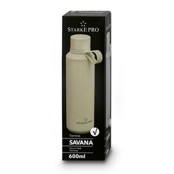 Butelka termiczna Starke Pro Savana 600 ml żółta