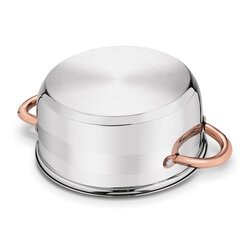 Garnek do gotowania na parze Konighoffer Faro Copper 2,9 l 3 elementy