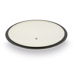 Gęsiarka żeliwna brytfanna emaliowana Konighoffer 5 l 25 x 12,3 cm okrągła kremowa