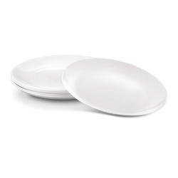 Komplet obiadowy Tadar Rita szkło hartowane 18 elementów