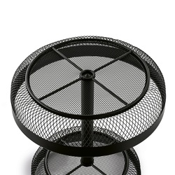 Koszyk na owoce dwupoziomowy Konighoffer Harmony 31 x 30 cm czarny