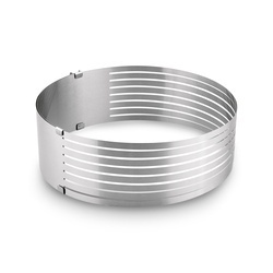 Obręcz do cięcia biszkoptu regulowana Tadar 24-26 cm