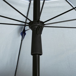 Parasol plażowy z pokrowcem Tadar Deluxe XL 240 cm niebieski