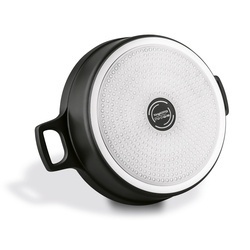 Patelnia aluminiowa na indukcję krótkie uchwyty Konighoffer Vitello 28 cm