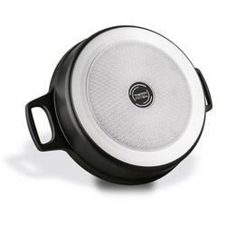 Patelnia aluminiowa na indukcję krótkie uchwyty Konighoffer Vitello 32 cm