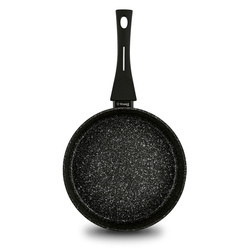 Patelnia indukcyjna głęboka non-stick z pokrywką Starke Pro Sesar 24 cm