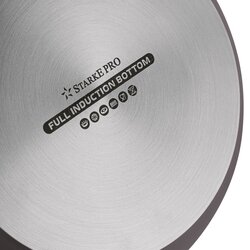Patelnia na indukcję marmurowa Starke Pro Luxury Grey 20 cm