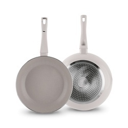 Patelnia na indukcję non-stick z pokrywką Konighoffer Tierra Beige 28 cm