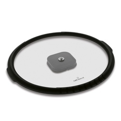 Pokrywki do garnków i patelni z silikonowym rantem Starke Pro 20/24/28 cm funkcja odcedzania