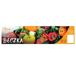 Słoik Tadar Beczka 2,2 l