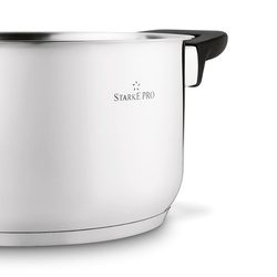 Garnek nierdzewny z pokrywką Starke Pro Sfera 5,8 l