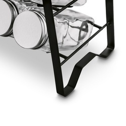 Stojak na przyprawy metalowy Tadar Sabores 24 przyprawniki