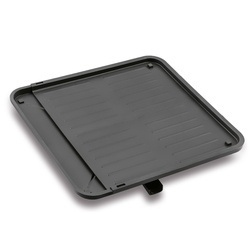 Suszarka do naczyń z ociekaczem i tacą Konighoffer 53 x 30 x 15,5 cm czarna