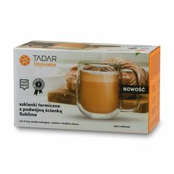 Szklanki termiczne do kawy Tadar Sublime Barel 250 ml 2 szt.