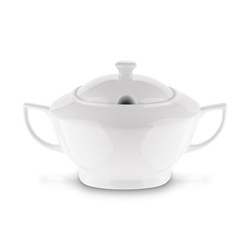 Waza do zupy porcelanowa Tadar II 3 l biała