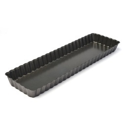Zestaw 3 form do pieczenia Tadar prostokątna 35 cm i okrągłe 12,5 cm 27,5 cm