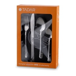 Zestaw sztućców na 6 osób Tadar Erie 24 elementy