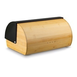 Chlebak bambusowy Konighoffer Fushion 36 x 22 x 17 cm czarny