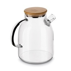 Dzbanek szklany ze spiralą i podgrzewaczem ceramicznym Tadar Nexo 1,8 l