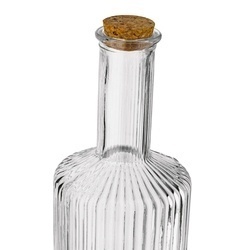 Karafka szklana z korkiem Tadar Strip 500 ml 