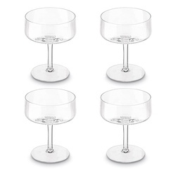 Kieliszki do szampana Tadar Nora 280 ml 4 sztuki