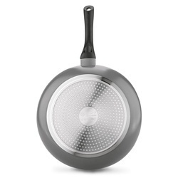 Komplet 3 patelni na indukcję z pokrywkami Tadar Amarantina Grey 20 24 28 cm
