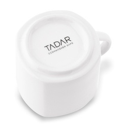 Komplet 6 filiżanek do kawy ze spodkami Tadar 220 ml