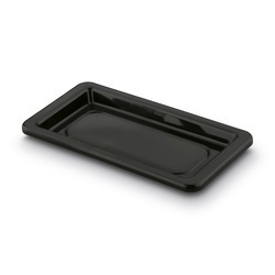 Organizer do zlewu druciany Tadar Trendy 23,5 x 13,5 x 15 cm czarny