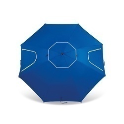 Parasol plażowy z pokrowcem Tadar Deluxe XL 240 cm niebieski