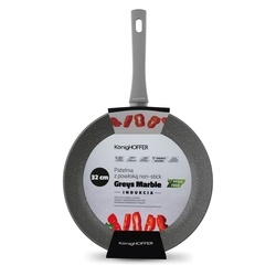 Patelnia marmurowa na indukcję Konighoffer Greys Marble 32 cm