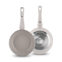Patelnia na indukcję non-stick z pokrywką Konighoffer Tierra Beige 20 cm