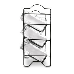 Stojak na przyprawy metalowy Tadar Sabores 24 przyprawniki