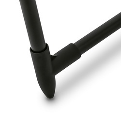 Suszarka balkonowa Konighoffer Navy Black czarna 174 x 61 x 108 cm