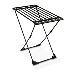 Suszarka balkonowa teleskopowa Konighoffer Lara Black 108-190 x 57 x 92 cm