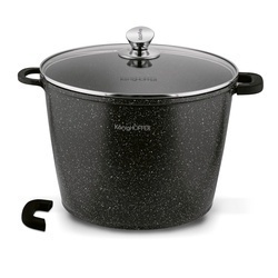 Zestaw 2 garnków na indukcję wysokich Konighoffer Pollo 6,8 l 10 l i 4 nakładki