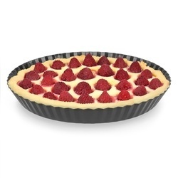 Zestaw 3 form do pieczenia Tadar prostokątna 35 cm i okrągłe 12,5 cm 27,5 cm