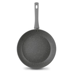Zestaw 3 patelni marmurowych na indukcję Konighoffer Greys Marble 20/24/28 cm