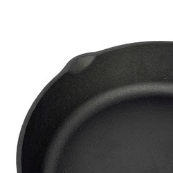 Zestaw 3 patelni żeliwnych z nakładką silikonową Konighoffer 20 cm 24,5 cm 29 cm