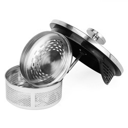 Dzbanek do herbaty z zaparzaczem i szklanym podgrzewaczem Konighoffer Saphir