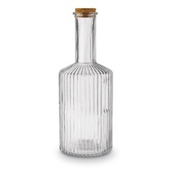 Karafka szklana z korkiem Tadar Strip 500 ml 