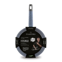 Patelnia na indukcję non stick Starke Pro Double 24 cm