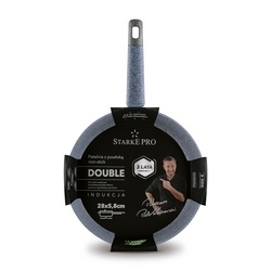 Patelnia na indukcję non stick Starke Pro Double 28 cm