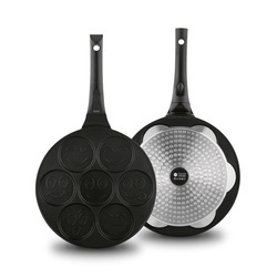 Patelnia non-stick do pancakes i placków Tadar Emotki 26,5 cm indukcja