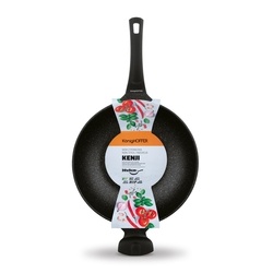 Patelnia WOK marmurkowa na indukcję Konighoffer Kenji 30 cm