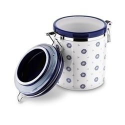 Pojemnik ceramiczny z klipsem Tadar Folklor 550 ml
