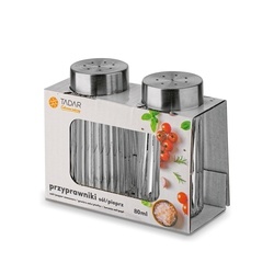 Przyprawniki kuchenne do soli i pieprzu Tadar 80 ml 2 sztuki