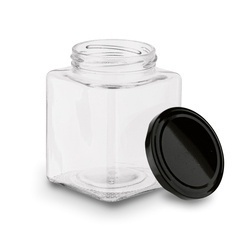 Słoiki szklane z metalową zakrętką Tadar Belo 500 ml 6 sztuk i 96 etykiet na przyprawy
