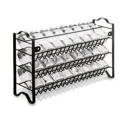 Stojak na przyprawy metalowy Tadar Sabores 24 przyprawniki