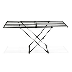 Suszarka balkonowa teleskopowa Konighoffer Lara Black 108-190 x 57 x 92 cm