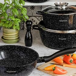 Zestaw 2 młynków ręcznych do soli i pieprzu Tadar Cayenne czarny i biały